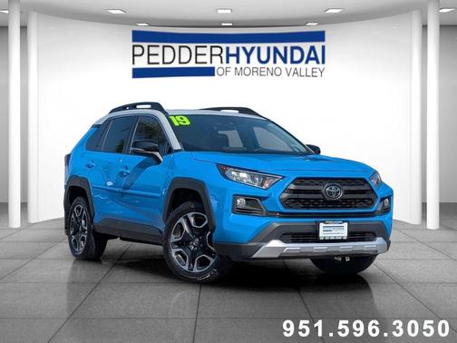 Blue Flame 2019 Toyota RAV4 Adventure