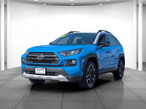 Blue Flame 2019 Toyota RAV4 Adventure