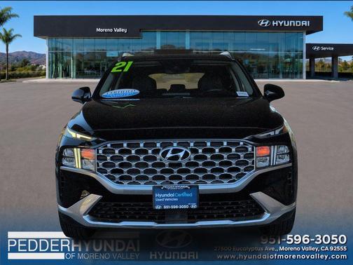 Twilight Black 2021 Hyundai SANTA FE SEL 2.4