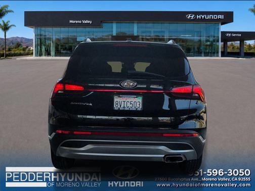 Twilight Black 2021 Hyundai SANTA FE SEL 2.4