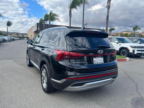 Twilight Black 2021 Hyundai SANTA FE SEL 2.4