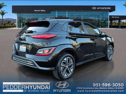 Abyss Black Pearl 2023 Hyundai KONA EV SE