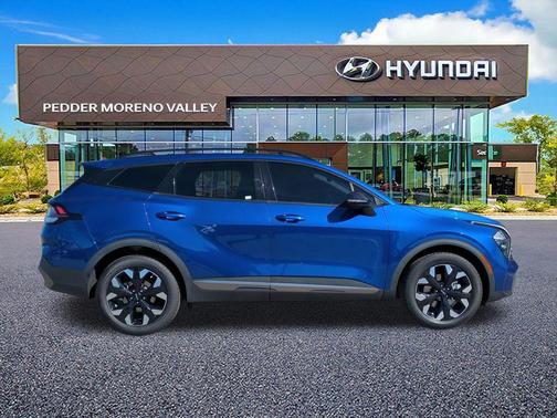 Sapphire Blue 2023 Kia Sportage X-Line