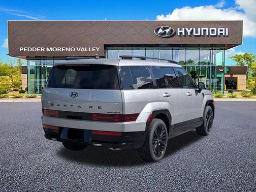 Shimmering Silver 2026 Hyundai SANTA FE HEV Calligraphy