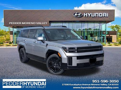 Shimmering Silver 2026 Hyundai SANTA FE HEV Calligraphy