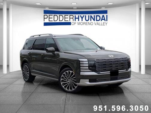 Titan Charcoal Pearl 2026 Hyundai Palisade Hybrid Calligraphy