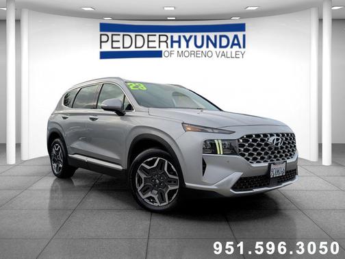 Shimmering Silver 2023 Hyundai SANTA FE Limited