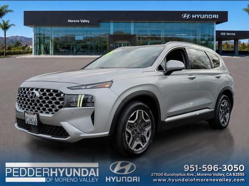 Shimmering Silver 2023 Hyundai SANTA FE Limited
