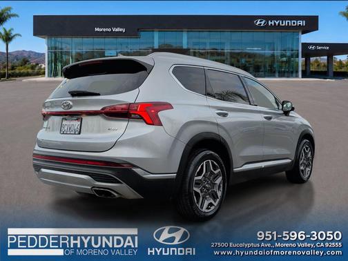 Shimmering Silver 2023 Hyundai SANTA FE Limited