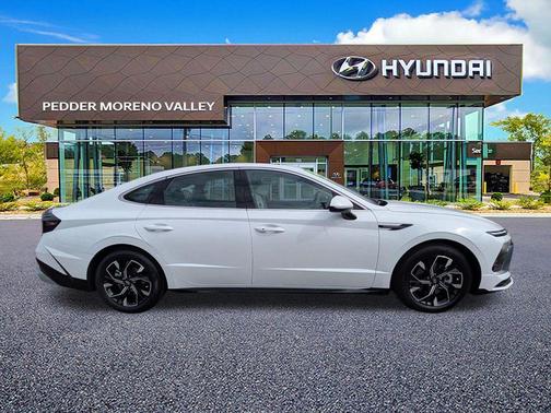 Serenity White 2025 Hyundai SONATA SEL