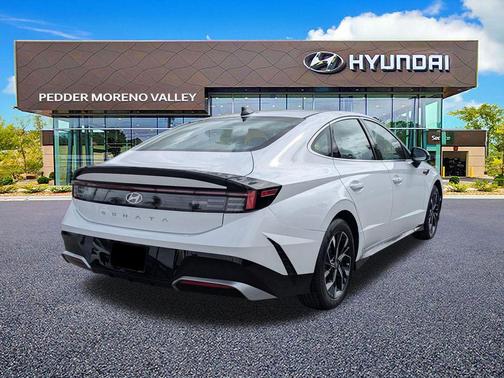 Serenity White 2025 Hyundai SONATA SEL