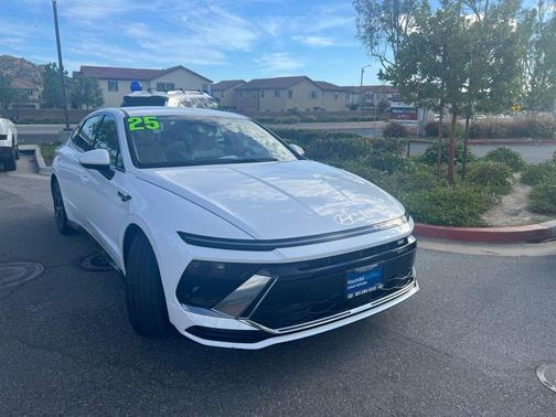 Serenity White 2025 Hyundai SONATA SEL