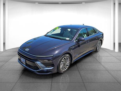 Carbon Blue 2025 Hyundai SONATA Hybrid SE