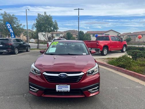 Crimson Red Pearl 2022 Subaru Legacy Limited