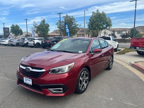 Crimson Red Pearl 2022 Subaru Legacy Limited