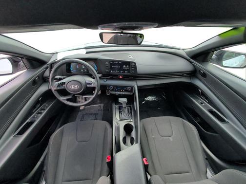 Serenity White 2025 Hyundai ELANTRA Sport