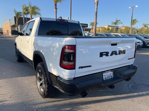 Bright White Clearcoat 2019 RAM 1500 Rebel