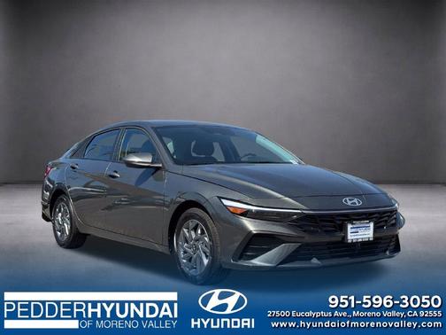 Amazon Gray 2026 Hyundai ELANTRA HEV Blue