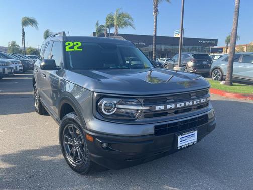 Gray Metallic 2022 Ford Bronco Sport Big Bend