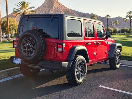 Firecracker Red Clearcoat 2025 Jeep Wrangler Sport S