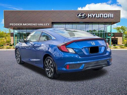Aegean Blue Metallic 2018 Honda Civic LX-P