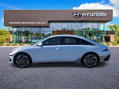 Serenity White 2024 Hyundai IONIQ 6 SEL