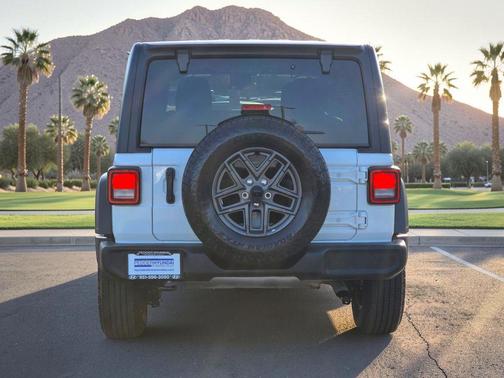 Bright White Clearcoat 2025 Jeep Wrangler Sport S
