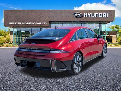 Ultimate Red 2024 Hyundai IONIQ 6 SE
