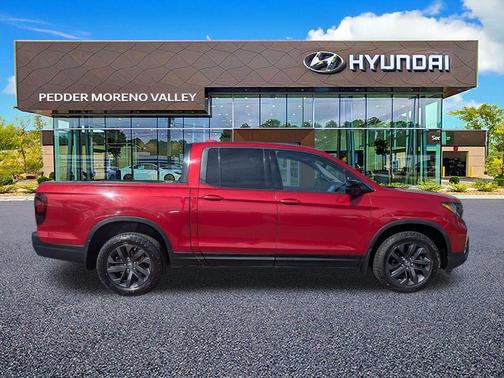 Radiant Red Metallic II 2023 Honda Ridgeline Sport