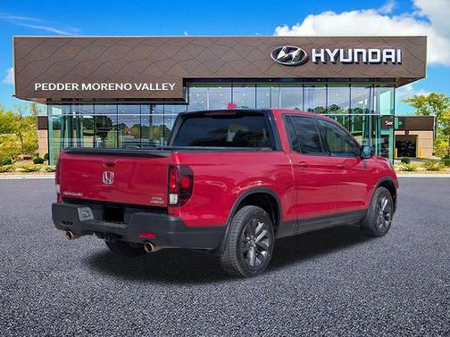 Radiant Red Metallic II 2023 Honda Ridgeline Sport