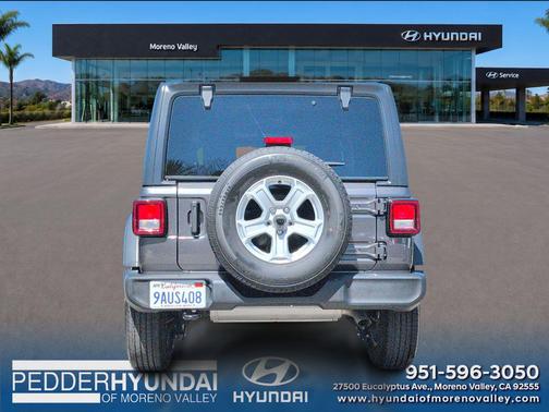 Granite Crystal Metallic Clearcoat 2022 Jeep Wrangler Unlimited Sport