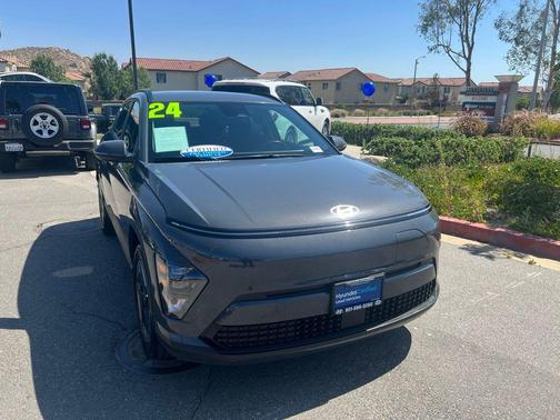 Ecotronic Gray Pearl 2024 Hyundai KONA EV SEL