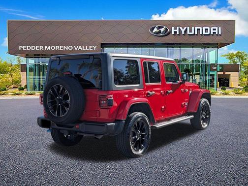 Firecracker Red Clearcoat 2023 Jeep Wrangler 4xe Sahara