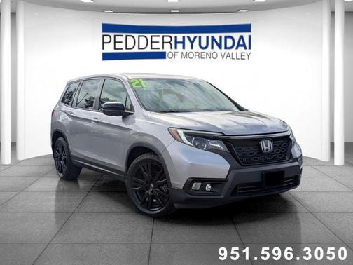 Lunar Silver Metallic 2021 Honda Passport 2WD Sport