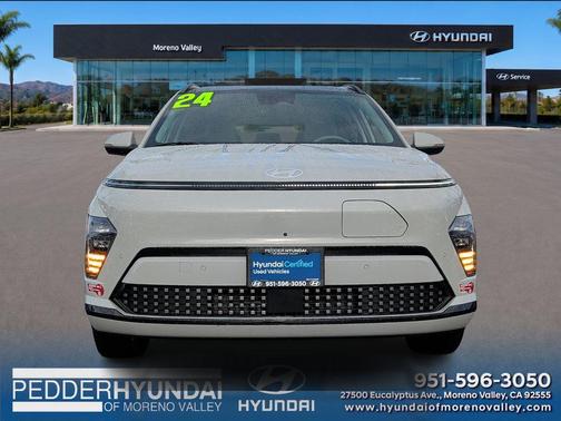 Cyber Gray Metallic 2024 Hyundai KONA EV Limited