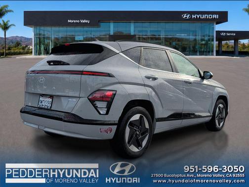 Cyber Gray Metallic 2024 Hyundai KONA EV Limited