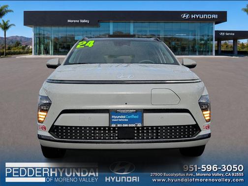 Cyber Gray Metallic 2024 Hyundai KONA EV Limited