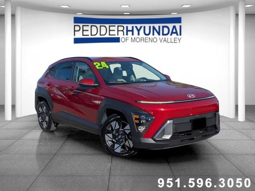 Ultimate Red Metallic 2024 Hyundai KONA SEL