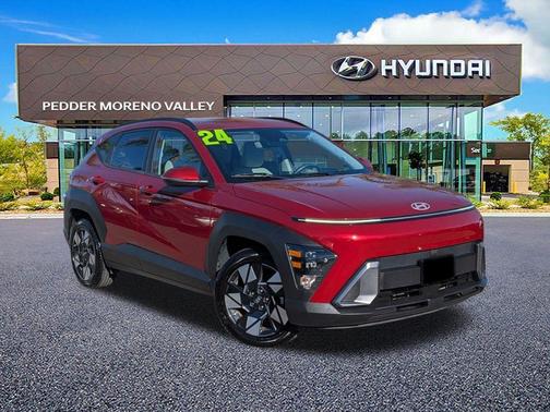 Ultimate Red Metallic 2024 Hyundai KONA SEL