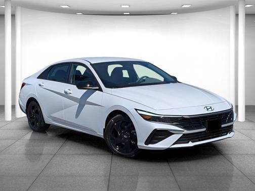 Serenity White 2026 Hyundai ELANTRA Sport