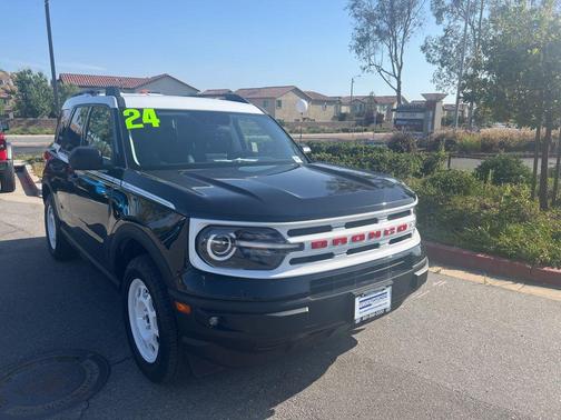 Shadow Black 2024 Ford Bronco Sport Heritage