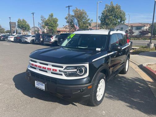 Shadow Black 2024 Ford Bronco Sport Heritage