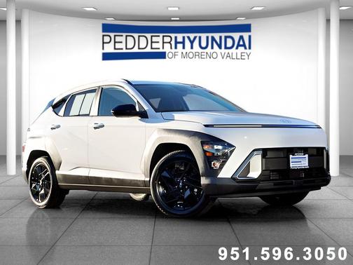 Atlas White 2026 Hyundai KONA SEL Sport