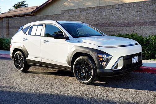 Atlas White 2026 Hyundai KONA SEL Sport