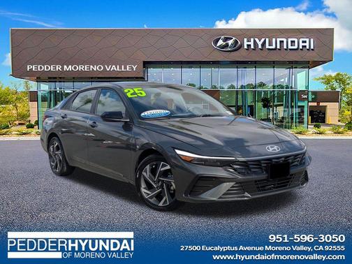 Amazon Gray 2025 Hyundai ELANTRA Sport