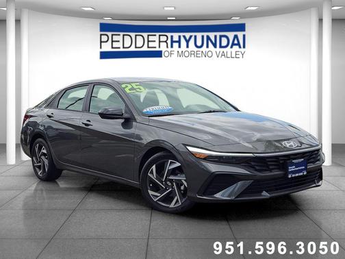 Amazon Gray 2025 Hyundai ELANTRA Sport