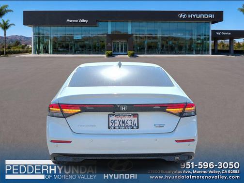 Platinum White Pearl 2023 Honda Accord Hybrid Touring