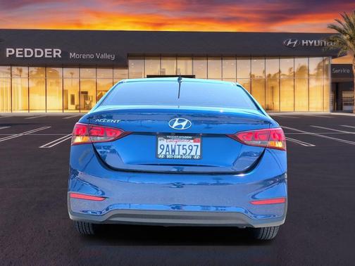 Admiral Blue 2022 Hyundai Accent SE