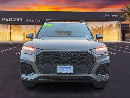 Chronos Gray Metallic 2024 Audi Q5 45 S line Premium Plus