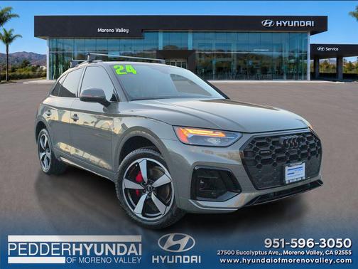 Chronos Gray Metallic 2024 Audi Q5 45 S line Premium Plus